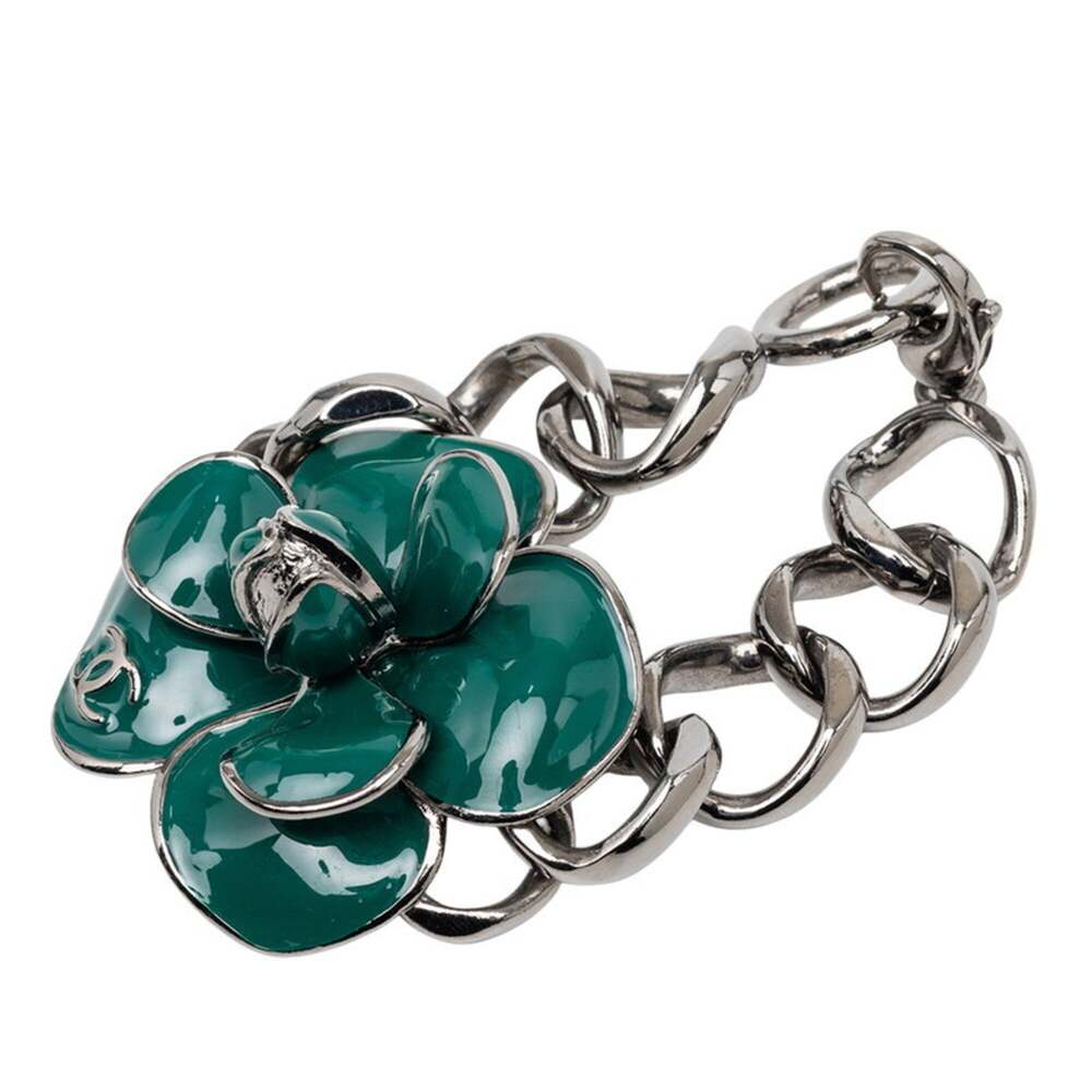 Chanel Cc Logo Chain Bracelet Metal #313586C95B
